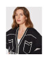 KARL LAGERFELD Cardigan 221W2003 Negru Relaxed Fit - Pled.ro