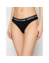 KARL LAGERFELD Chilot tanga Logo 211W2110 Negru - Pled.ro