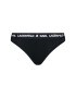 KARL LAGERFELD Chilot tanga Logo 211W2110 Negru - Pled.ro