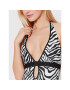 KARL LAGERFELD Costum de baie Zebra KL22WOP15 Negru - Pled.ro