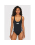 KARL LAGERFELD Costum de baie Zebra KL22WOP16 Negru - Pled.ro