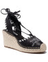 KARL LAGERFELD Espadrile KL32219 Negru - Pled.ro