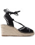 KARL LAGERFELD Espadrile KL32219 Negru - Pled.ro