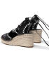 KARL LAGERFELD Espadrile KL32219 Negru - Pled.ro