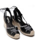 KARL LAGERFELD Espadrile KL32219 Negru - Pled.ro