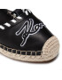 KARL LAGERFELD Espadrile KL32219 Negru - Pled.ro