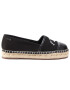 KARL LAGERFELD Espadrile KL80108 Negru - Pled.ro