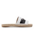 KARL LAGERFELD Espadrile KL80110 Alb - Pled.ro