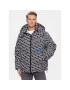 Karl Lagerfeld Jeans KARL LAGERFELD Geacă din puf Klj Monogram Aop Puffer Jacket 236D1500 Negru Regular Fit - Pled.ro