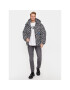 Karl Lagerfeld Jeans KARL LAGERFELD Geacă din puf Klj Monogram Aop Puffer Jacket 236D1500 Negru Regular Fit - Pled.ro