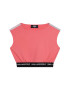 Karl Lagerfeld Kids Top Z15410 D Roșu Regular Fit - Pled.ro