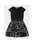 Karl Lagerfeld Kids Rochie de zi Z12261 D Negru Regular Fit - Pled.ro