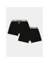 Karl Lagerfeld Kids Set 2 perechi de boxeri Z20104 S Negru - Pled.ro