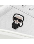 Karl Lagerfeld Kids Sneakers Z19076 S Alb - Pled.ro