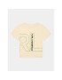 Karl Lagerfeld Kids Tricou Z25412 S Alb Regular Fit - Pled.ro