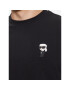 KARL LAGERFELD Longsleeve 755005 534221 Negru Regular Fit - Pled.ro