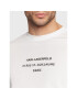 KARL LAGERFELD Longsleeve 755059 524224 Alb Regular Fit - Pled.ro