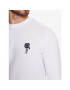 KARL LAGERFELD Longsleeve 755087 531221 Alb Regular Fit - Pled.ro