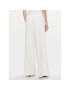 KARL LAGERFELD Pantaloni din material 240W1006 Alb Relaxed Fit - Pled.ro