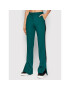 KARL LAGERFELD Pantaloni din material Punto 220W1002 Verde Regular Fit - Pled.ro