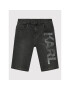 KARL LAGERFELD Pantaloni scurți de blugi Z24132 D Negru Regular Fit - Pled.ro