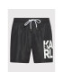 KARL LAGERFELD Pantaloni scurți pentru înot Carry Over KL22MBS08 Negru Regular Fit - Pled.ro