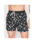 KARL LAGERFELD Pantaloni scurți pentru înot Flower KL22MBM07 Negru Regular Fit - Pled.ro