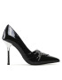 KARL LAGERFELD Pantofi cu toc subțire KL30919G Negru - Pled.ro