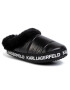 KARL LAGERFELD Papuci de casă KL49101 Negru - Pled.ro