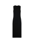 KARL LAGERFELD Rochie de zi Logo Tape Snap 211W1365 Negru Slim Fit - Pled.ro