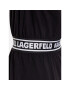 KARL LAGERFELD Rochie de zi Pique 231W1351 Negru Regular Fit - Pled.ro