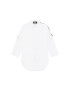 Karl Lagerfeld Kids Rochie tip cămașă Z12239 S Alb Regular Fit - Pled.ro