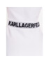 KARL LAGERFELD Rochie tricotată 231W1359 Alb Regular Fit - Pled.ro