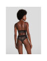 KARL LAGERFELD Sutien top 221W2100 Negru - Pled.ro