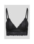 KARL LAGERFELD Sutien top 221W2100 Negru - Pled.ro