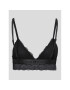 KARL LAGERFELD Sutien top 221W2100 Negru - Pled.ro