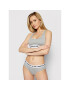 KARL LAGERFELD Sutien top Logo 211W2102 Gri - Pled.ro