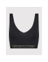 KARL LAGERFELD Sutien top Ultralight 220W2161 Negru - Pled.ro