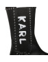 KARL LAGERFELD Ghete Jodhpur KL43591 Negru - Pled.ro