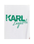 KARL LAGERFELD Tricou 235W1704 Alb Relaxed Fit - Pled.ro