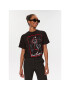 KARL LAGERFELD Tricou 235W1716 Negru Relaxed Fit - Pled.ro