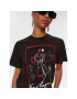 KARL LAGERFELD Tricou 235W1716 Negru Relaxed Fit - Pled.ro