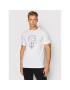 KARL LAGERFELD Tricou 755048 512221 Alb Regular Fit - Pled.ro