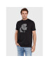 KARL LAGERFELD Tricou 755053 524224 Negru Regular Fit - Pled.ro