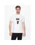 KARL LAGERFELD Tricou 755070 532250 Alb Regular Fit - Pled.ro