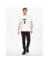 KARL LAGERFELD Tricou 755070 532250 Alb Regular Fit - Pled.ro