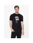 KARL LAGERFELD Tricou 755070 532250 Negru Regular Fit - Pled.ro