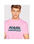 KARL LAGERFELD Tricou 755080 523224 Roz Regular Fit - Pled.ro