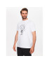 KARL LAGERFELD Tricou 755082 532221 Alb Regular Fit - Pled.ro