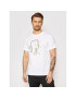 KARL LAGERFELD Tricou 755083 511224 Alb Regular Fit - Pled.ro